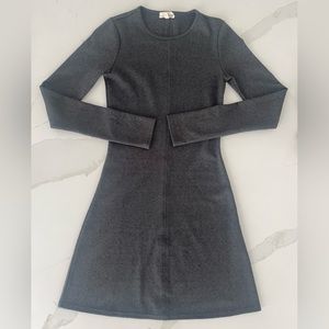 Aritzia grey mini dress
